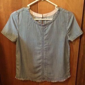 Vineyard vines girls blouse 14